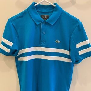 Lacoste - blue, reg fit, size small
